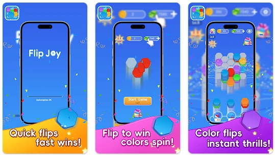 Captura de tela do App FlipJoy