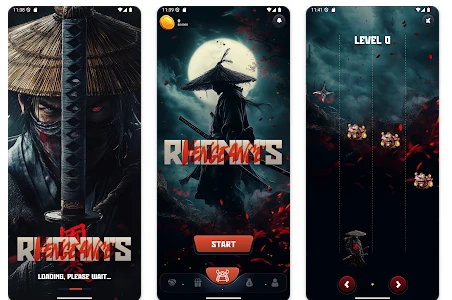 Capturas de tela do App Ronin's Vengeance