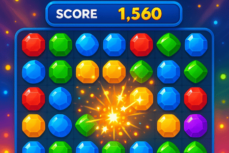 Blast Gemmy: Joguinho para Ganhar Recompensas de Forma Divertida