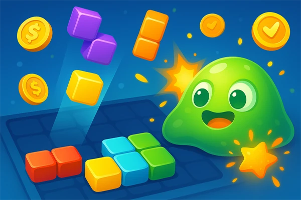 Block Slime Go: Transforme Diversão em Renda Extra no Celular