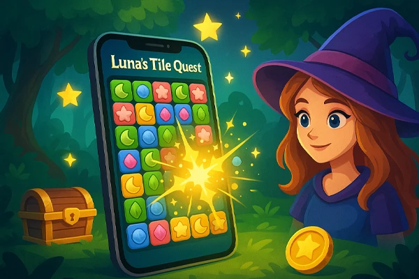 Ganhar Dinheiro Jogando: Descubra o Universo Mágico de Luna’s Tile Quest