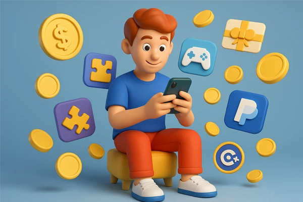 Ganhar Dinheiro Jogando com o App Play & Link