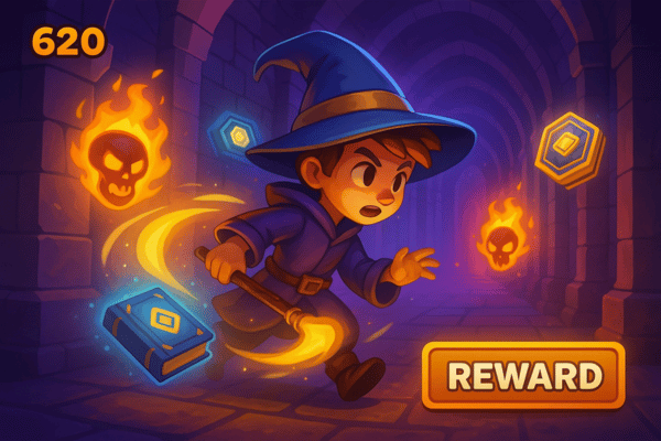 Game para lucrar: Wizard Forge