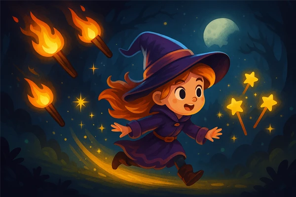 Witch Escape: Desafie Suas Habilidades