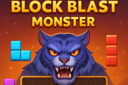 Jogo viciante de blocos: Block Blast Monster desafia sua mente