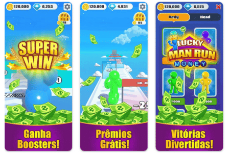 Divirta-se e ganhe recompensas: conheça o app Lucky Man Run