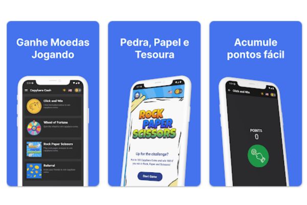 Joguinho para ganhar dinheiro no celular: Capybara Cash