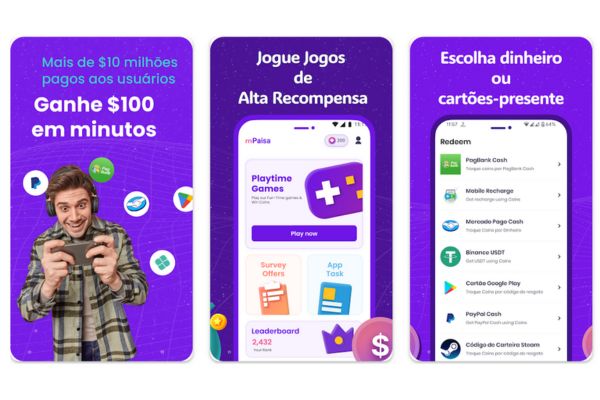 App para ganhar dinheiro jogando: mPaisa – Jogos e Ganhe Dinheiro