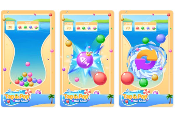 Jogo de estourar bolhas: Tap & Pop é diversão garantida