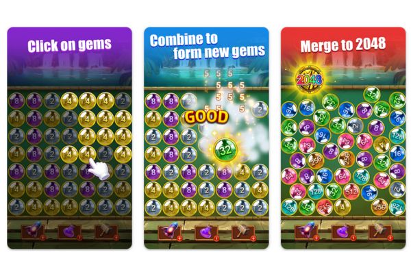 Game para ganhar recompensas e se divertir: Shimmering Gemstone